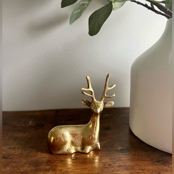 Other - Vintage Brass Deer/Buck